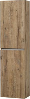 Ben Limara Hoge kast links 45x29x165 cm Sherwood/Aluminium