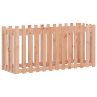 VidaXL Plantenbak verhoogd hekontwerp 150x50x70 cm massief douglashout - thumbnail