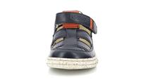 Leren babysandalen Tractus 894823-10-101 KICKERS® marineblauw - thumbnail
