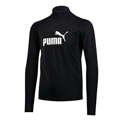 Puma Long Sleeve Rash Guard Heren Zwart-M