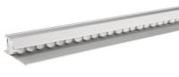 magnetoplan 210091000 Klemrail Grijs Aluminium - thumbnail