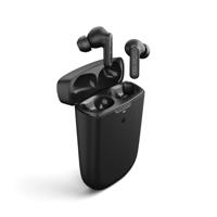 Urbanista Phoenix Hybride Active Noise Cancelling Wireless Earbuds op zonne-energie met oneindige speeltijd, Bluetooth Multipoint In-Ear Headphones, zelfopladende draadloze oplader, Nachtzwart - thumbnail