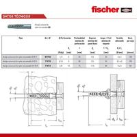 Fischer 090880 UX 10 x 60 R S K NV Universele pluggen 60 mm 1 set(s) - thumbnail