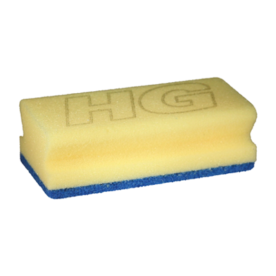 HG Sanitairspons blauw/geel 1 Stuks