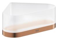 GROHE Selection Douchetray - 17x17x20x8.5cm - hoekmodel - wandmontage - brushed warm sunset 41038dl0 - thumbnail