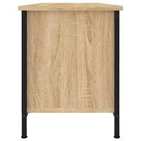 Tv-meubel 102x35x45 cm bewerkt hout sonoma eikenkleurig - thumbnail