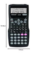 Rebell RE-SC2040-BX Calculator -SC2040-BX Zwart Wetenschappelijk - thumbnail
