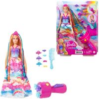 Barbie Dreamtopia Haarverzorgingspop + Accessoires - thumbnail