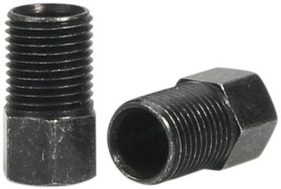 Elvedes klembouten hydro slang Hayes M8 (p/10) zwart ELV-HY01