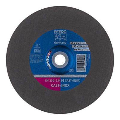 PFERD TOOLS EH 230-2,9 SG CAST+INOX 61324832 Doorslijpschijf gebogen 230 mm 25 stuk(s) RVS, Gietijzer, Gegoten staal