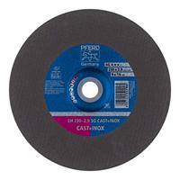 PFERD TOOLS EH 230-2,9 SG CAST+INOX 61324832 Doorslijpschijf gebogen 230 mm 25 stuk(s) RVS, Gietijzer, Gegoten staal - thumbnail