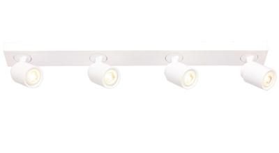Freelight Spot Razza 4 lichts L 76 cm GU10 wit