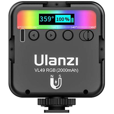 Ulanzi VL49 RGB Multi Color LED-videolamp - thumbnail