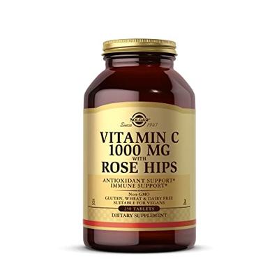 Solgar Vitamine C with Rose Hips (Rozenbottel) 1000 mg Tabletten - thumbnail