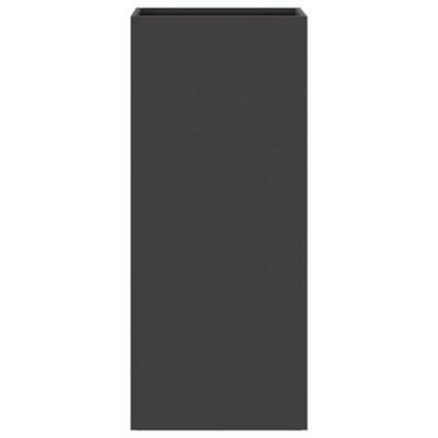 Plantenbak 32x29x75 cm staal zwart