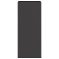 Plantenbak 32x29x75 cm staal zwart - thumbnail