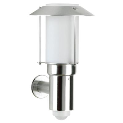 Albert RVS buitenlamp met bewegingsmelderLantern met sensor - 690238