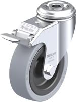 Blickle LKRA-VPA 101G-FI Zwenkwiel met rem Wieldiameter: 100 mm Draagvermogen (max.): 110 kg 1 stuk(s) - thumbnail