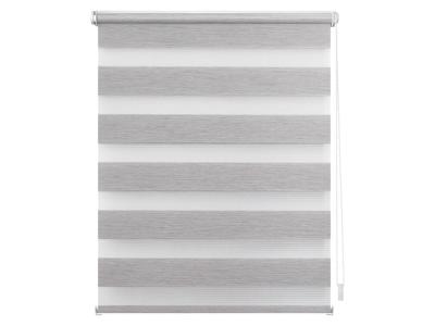 Lichtblick Duo rolgordijn Klemmfix (Lichtgrijs, 70 x 150 cm)