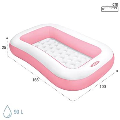 Intex Baby zwembad rechthoekig - roze - thumbnail