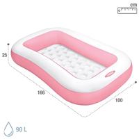 Intex 58423NP Wet Set Collection Rechthoekig Zwembad 166x100x25 cm Roze/Wit - thumbnail