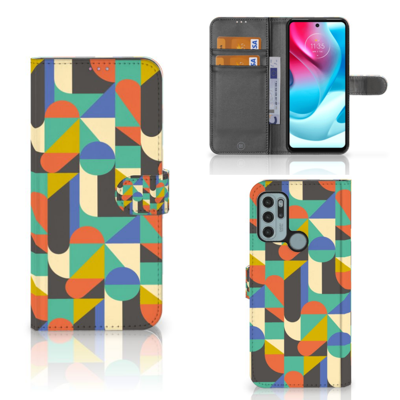 Motorola Moto G60s | Telefoon Hoesje | Funky Retro Motorola Moto G60s | Telefoon Hoesje | Funky Retro