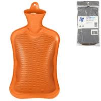 Relaxdays warmwater kruik oranje 2 l | 6 stuks - thumbnail