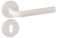 Lima ø16mm paar op rnd rozet m/ sl. roz. wit - thumbnail