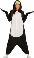 Pinguin Onesie Kigurumimi Volwassenen - thumbnail