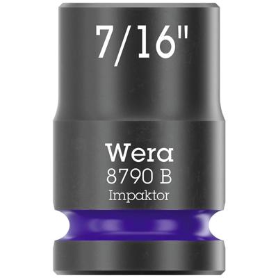 Wera 8790 B Impaktor 05005517001 Dop (zeskant) Dopsleutelinzetstuk 7/16 1 stuks 3/8 Wera 8790 B Impaktor 05005517001 Dop (zeskant) Dopsleutelinzetstuk 7/16 1 stuks 3/8