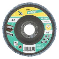 Wolfcraft slijplamellenschijf | ø125mm | 40 | 1 stuk - 5653000 - thumbnail