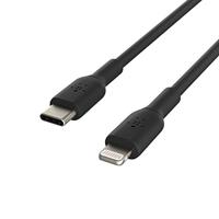 Belkin USB-C/Lightning-kabel (iPhone-snellaadkabel voor iPhone 14 en ouder) Boost Charge MFi-gecertificeerde USB-C-kabel voor iPhone (zwart, 1 m) - thumbnail