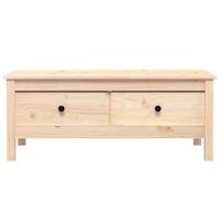 Salontafel 100x50x40 cm massief grenenhout - thumbnail