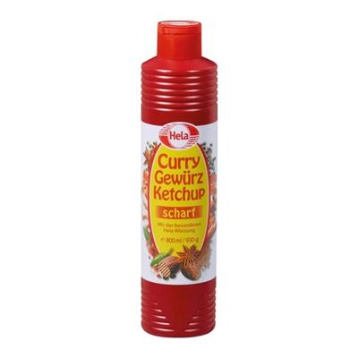 Hela - Curry Kruiden Ketchup Original (Scharf) - 800ml Hela - Curry Kruiden Ketchup Original (Scharf) - 800ml