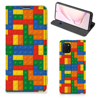 Samsung Galaxy Note 10 Lite | Hoesje met Magneet | Blokken - thumbnail