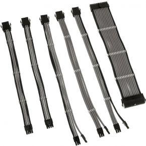 Kolink Core Adapt sleeved PSU kabels grijs