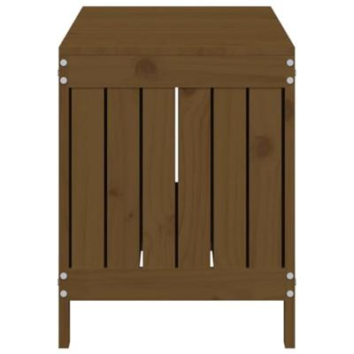 Tuinbox 108x42,5x54 cm massief grenenhout honingbruin