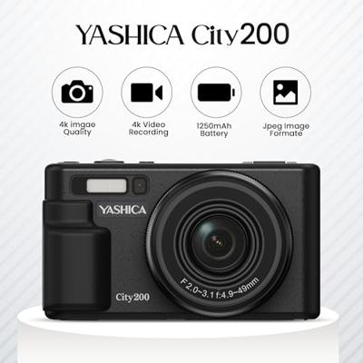 Yashica City 200 zwart