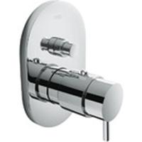 Douchekraan Tres TresMostatic | Inbouw | Thermostaatkraan | Excl.Inbouwdeel | 2-weg | Rond | Chroom - thumbnail