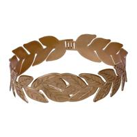 Laurierblad hoofdband goud - thumbnail