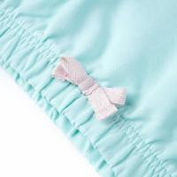 Kindertrui met capuchon 116 lichtzeeblauw - thumbnail