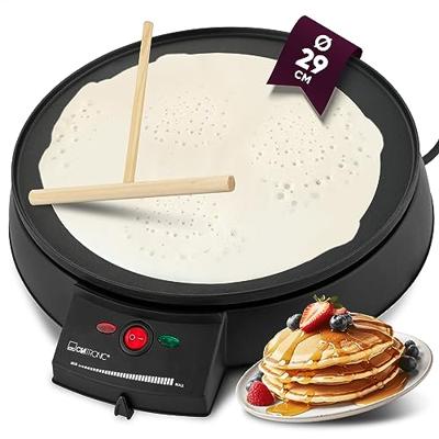 Clatronic CM 3372 Crêpe maker Met handmatige temperatuursinstelling Zwart - thumbnail