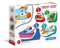 Clementoni mijn eerste puzzels - voertuigen - thumbnail