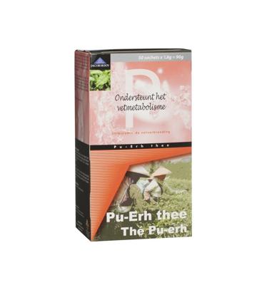 Jacob Hooy Pu Erh Theezakjes