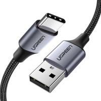 Kabel USB naar Lightning Ugreen 60126 Zwart Grijs 1 m - thumbnail