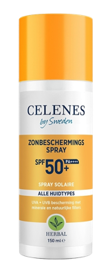 Celenes by Sweden SPF50+ Herbal Zonbeschermingsspray