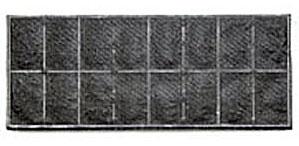 Afzuigkap Carbonfilter 43 cm x 17 cm