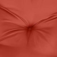VidaXL Tuinbankkussen 100x50x7 cm stof gemêleerd rood - thumbnail