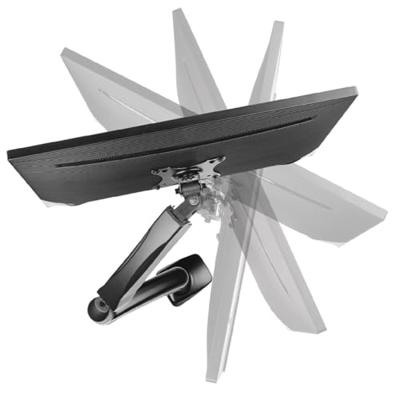 Montis Uchwyt do monitora „ELBRUS” MT014 81,3 cm (32") Zwart Bureau