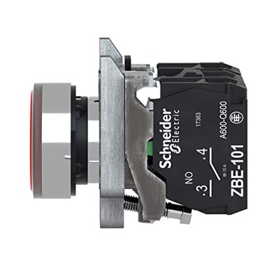 Schneider Electric XB4BW34B5 Harmony XB4BW34B5 Druktoets Bedieningsknop vlak 1 knop Rood Druk-ontgrendeling 1 stuk(s)